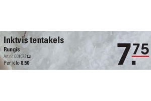 inktvis tentakels