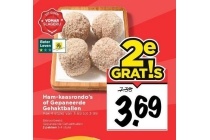 ham kaas rondo s of gepaneerde gehaktballen