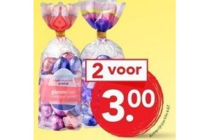 g woon paaseitjes met pralinevulling