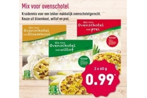 mix voor ovenschotel