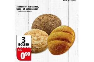 texaanse italiaanse kaas of volkorenbol