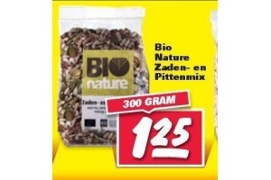 bio nature zaden en pittenmix