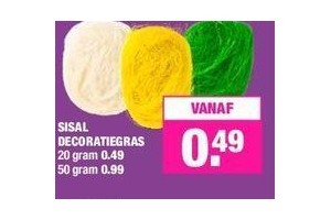 decoratie gras