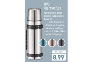 rvs thermosfles