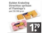 gulden krakeling utrechtse spritsen of flamingo s