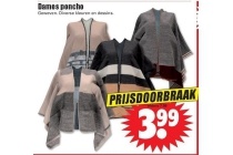 dames poncho