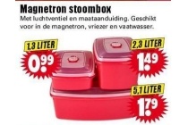 magnetron stoombox