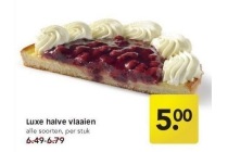 luxe halve vlaaien