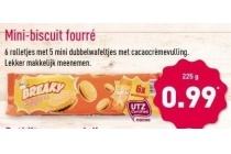 mini biscuit fourre