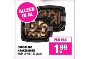 chocolade krakelingen