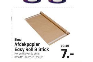elma afdekpapier easy roll en stick