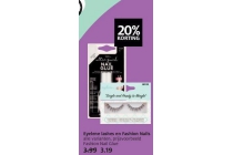 eyelene lashes en fashion nails