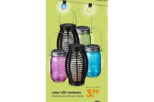 solar led lantaarn