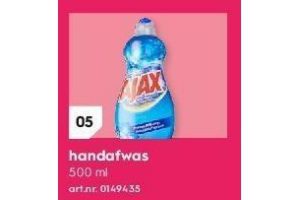 ajax handafwas