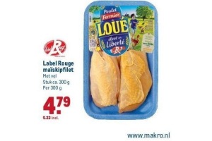 label rouge maiskipfilet