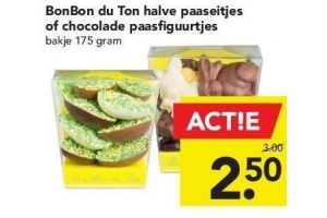 bonbon du ton halve paaseitjes