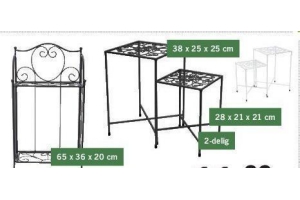 florabest plantentafel of rek