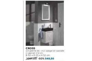 cross toiletmeubelset