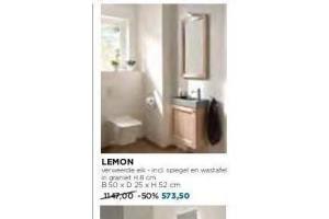 lemon toiletmeubelset