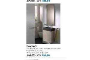 davinci toiletmeubelset