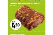 culinaire filetrollade van het noorden