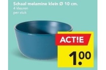 schaal melamine klein o 10 cm