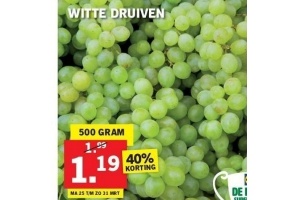 witte druiven