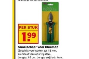 snoeischaar voor bloemen