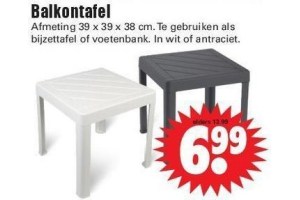 balkontafel