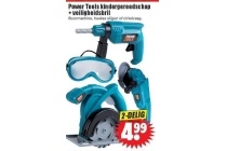 power tools kindergereedschap veiligheidsbril