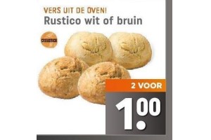 rustico wit of bruin