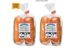 korengoud brabantse worstenbroodjes