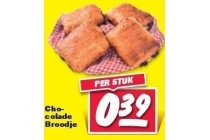 chocolade broodje