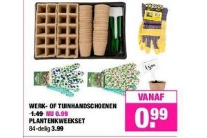 werk of tuinhandschoenen