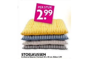 dekamarkt stoelkussen