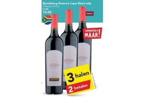 elandsberg reserve cape blend wijn