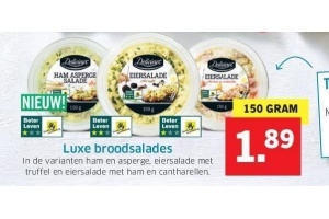 luxe broodsalades