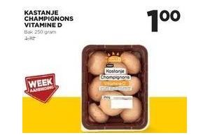 kastanje champignons vitamine d