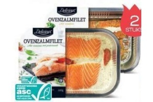 gemarineerde zalmfilet