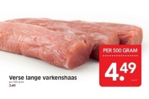 verse lange varkenshaas