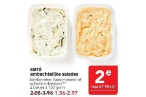 emte ambachtelijke salades