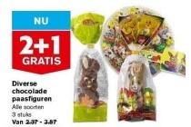 diverse chocolade paasfiguren