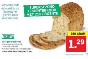 vers groentebrood