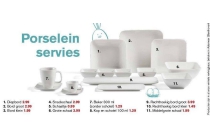 porseleinen set