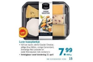 luxe kaasplankje