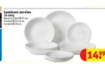 luminarc servies