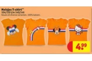 koningsdag meisjes t shirt