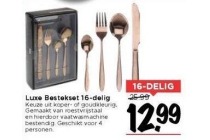 luxe bestekset 16 delig