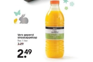 vers geperst sinaasappelsap