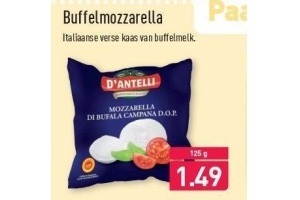buffelmozzarella